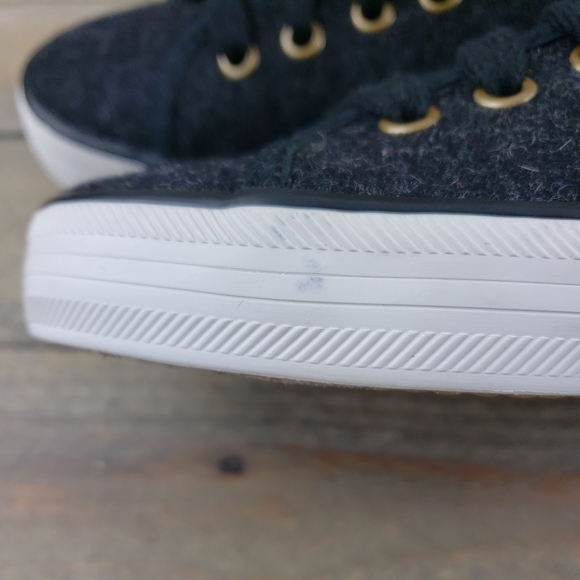 NEW Keds Women's Dream Foam Black Flannel Sneakers - Picture 9 of 9